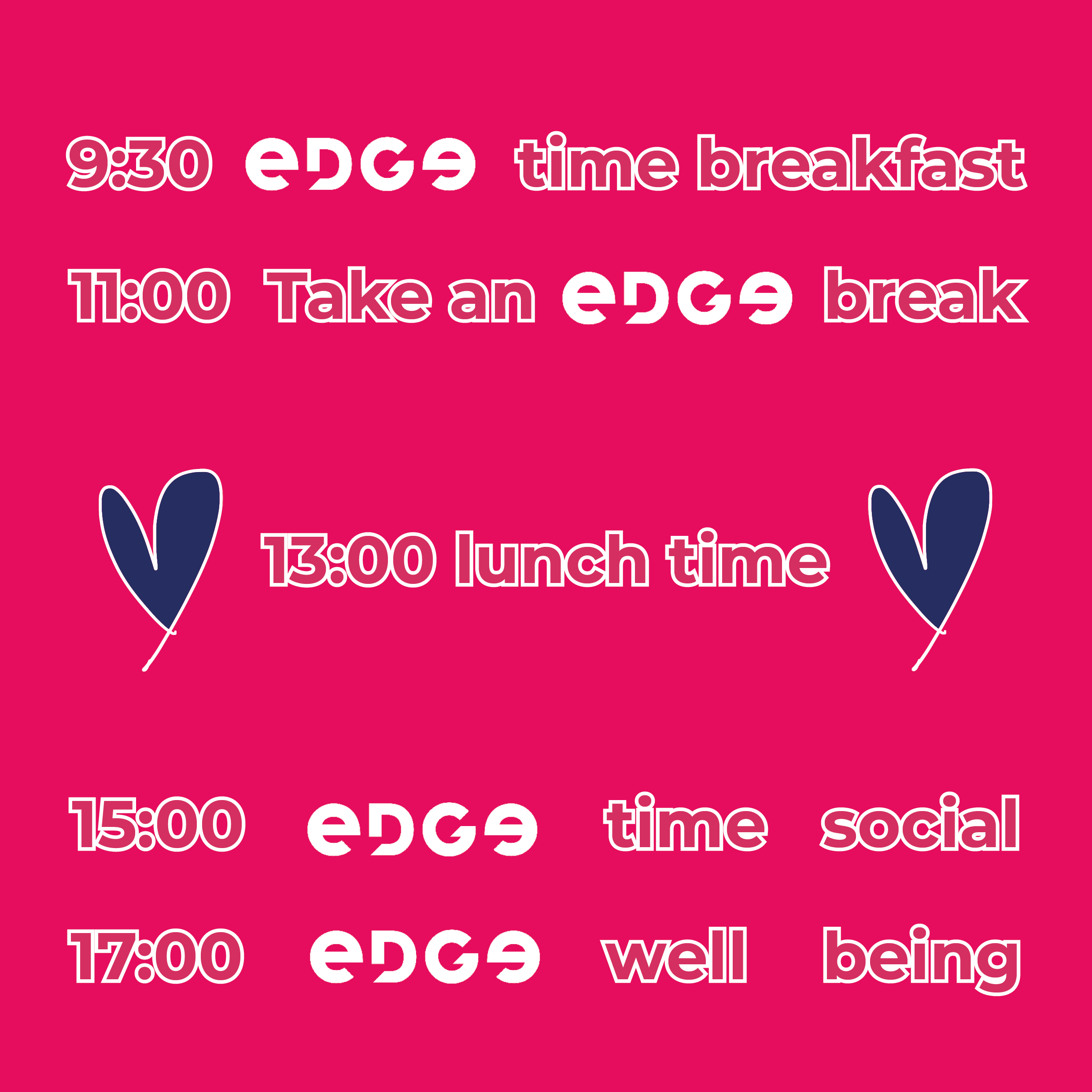 edge schedule