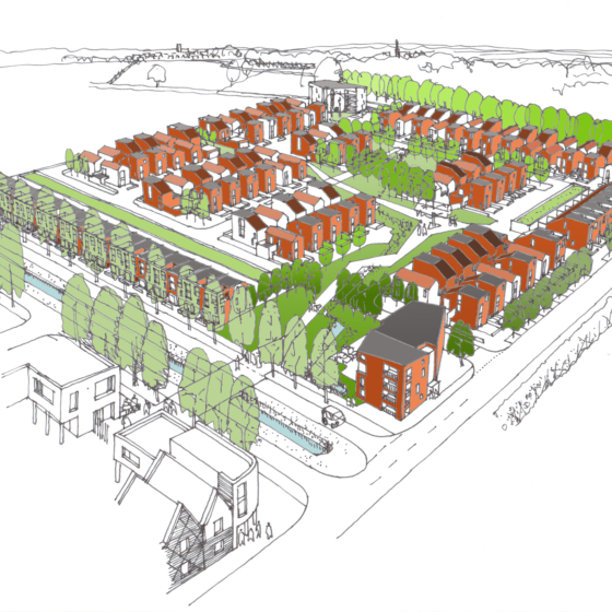 Reimagining the garden city illustrative