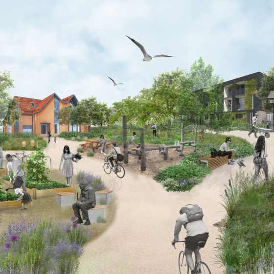 Reimagining the garden city illustrative