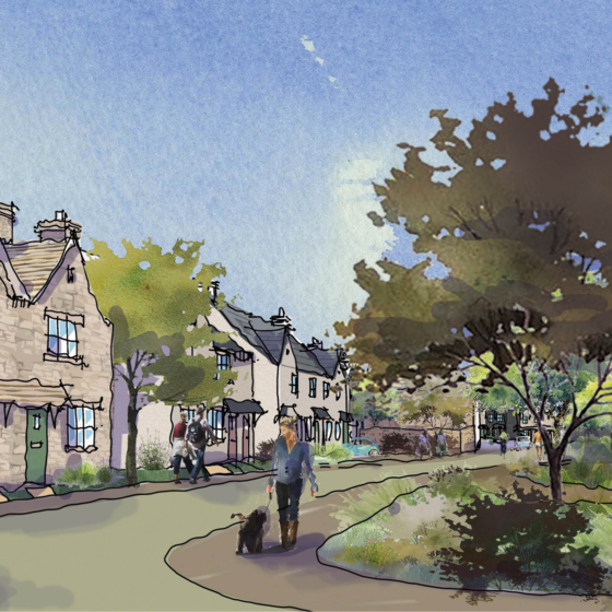 Wymeswold Artists Impression