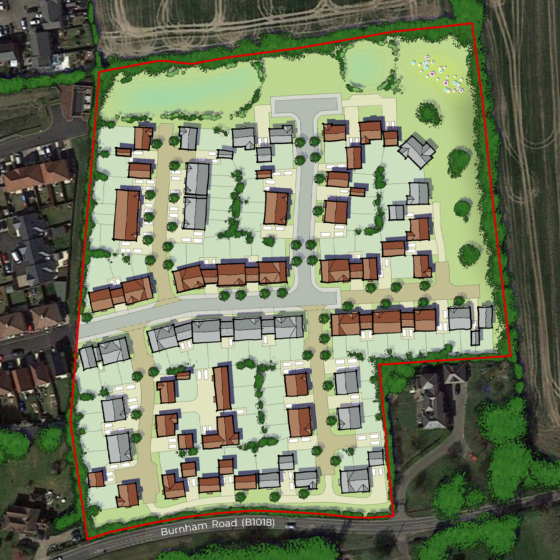 Latchingdon Illustrative Masterplan