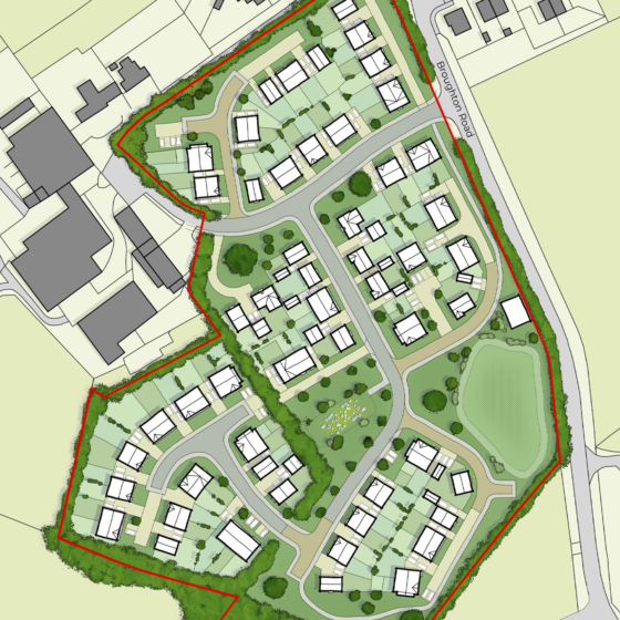 488 illustrative masterplan