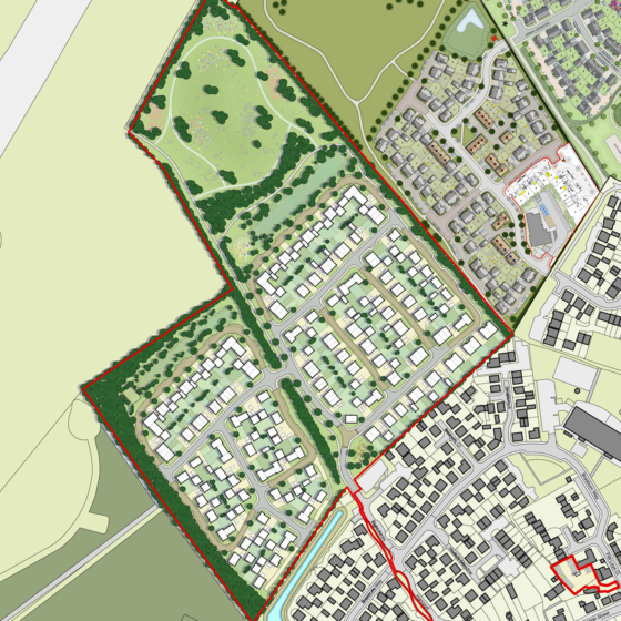 204 Illustrative masterplan